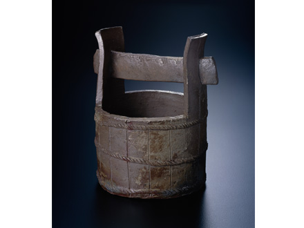 AKa5477 たより 北大路魯山人 備前 花入 