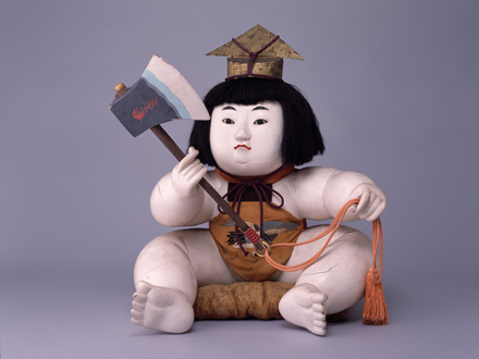 御所人形 金太郎 吉兆庵美術館
